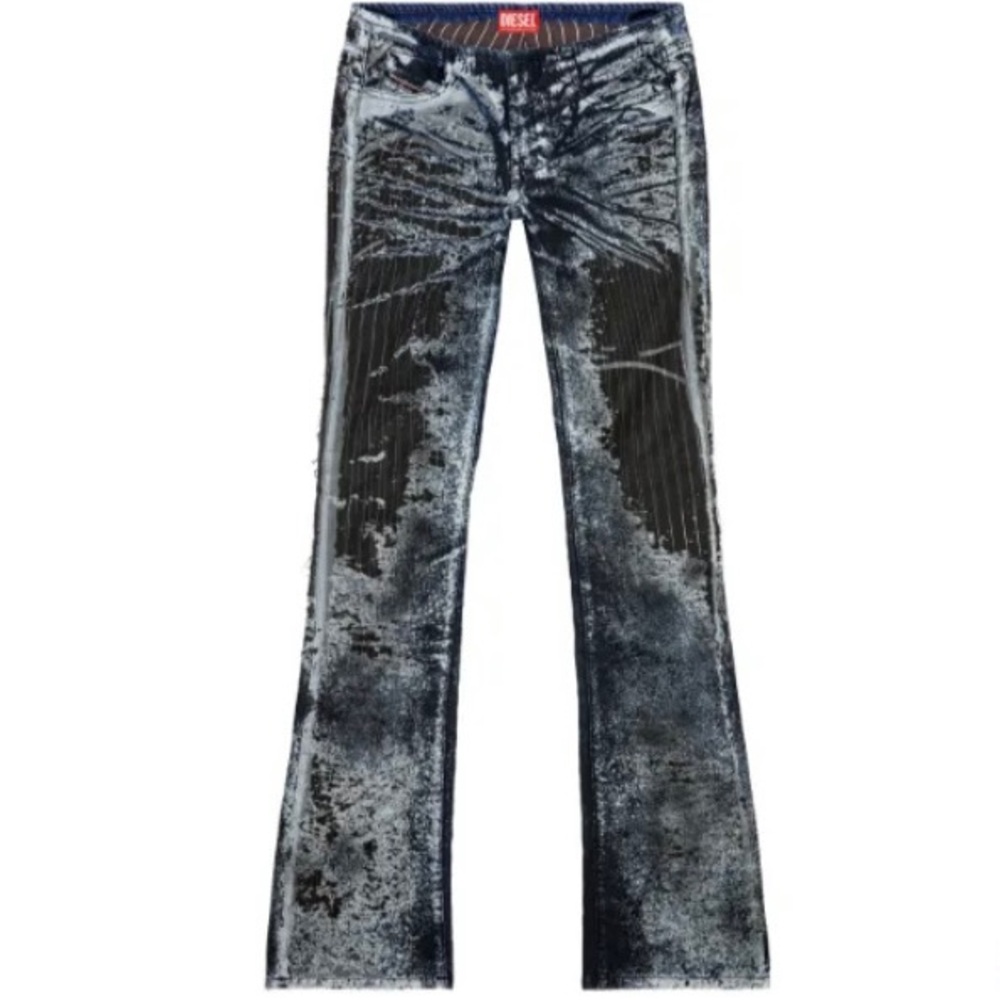 DIESEL D-SHARK BOOTCUT JEANS